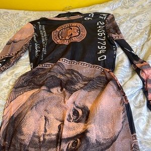 $100 sheer dress
